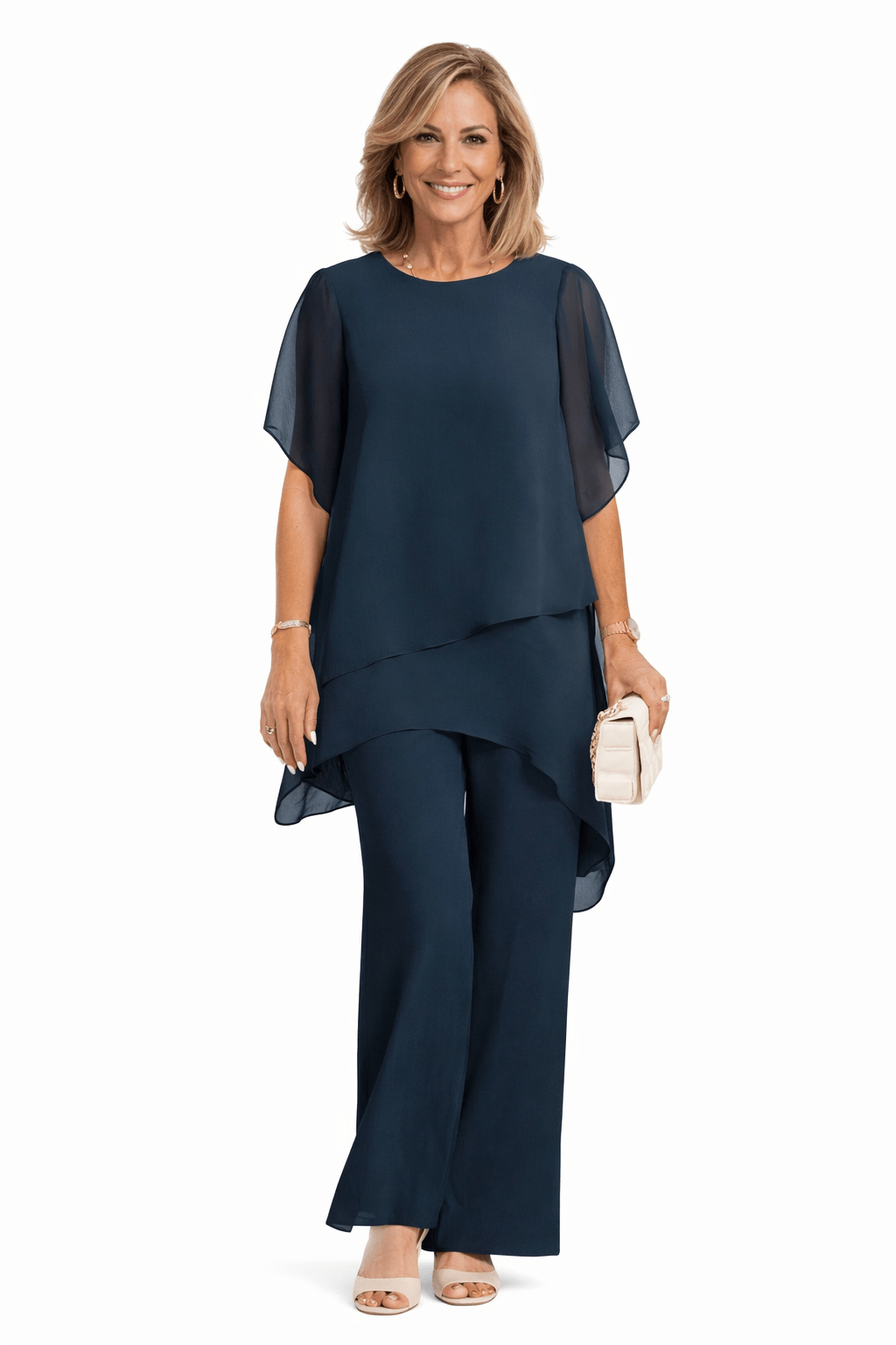 LARA | Elegant Fluid Two - Piece Women's Set - ByClothique