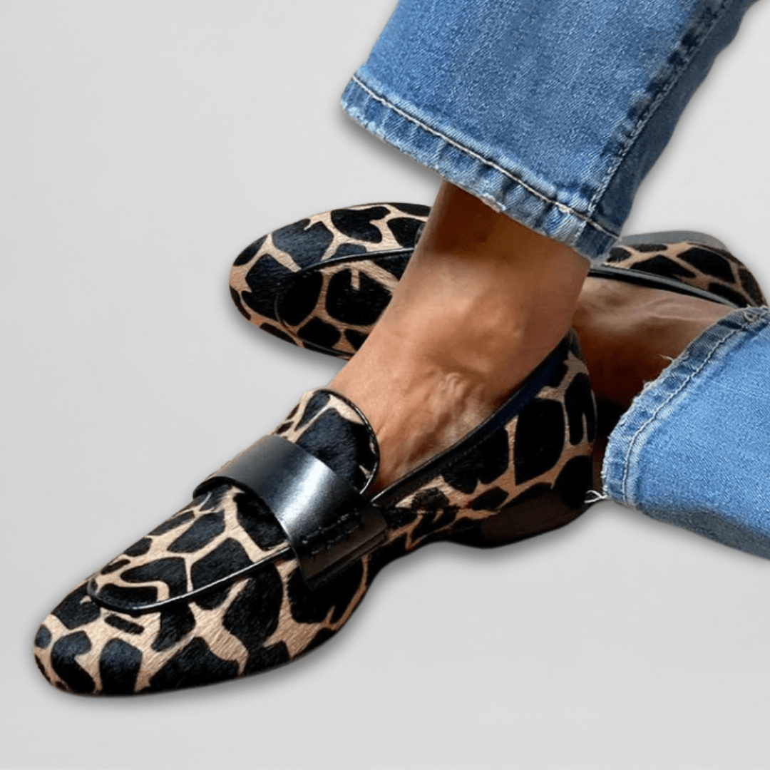 Leopard| Animal - Print Loafer - ByClothique