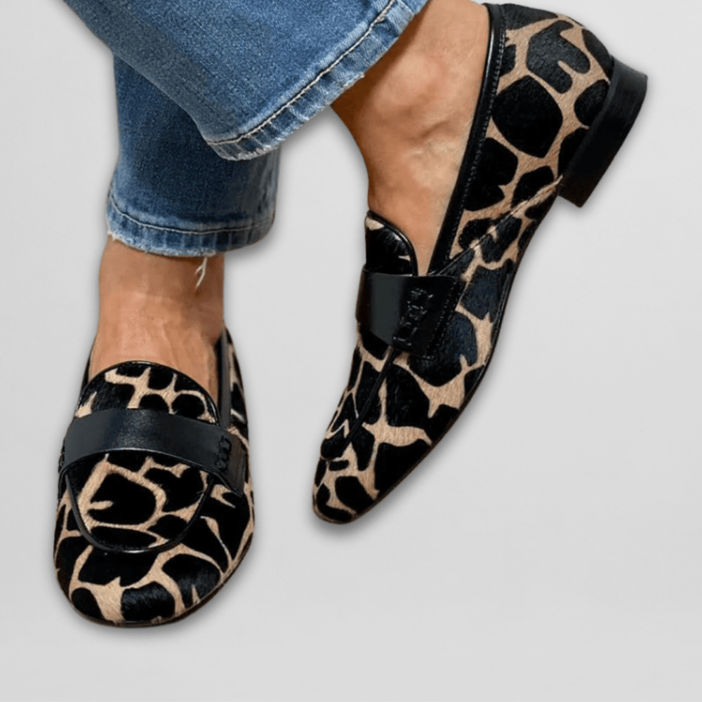 Leopard| Animal - Print Loafer - ByClothique
