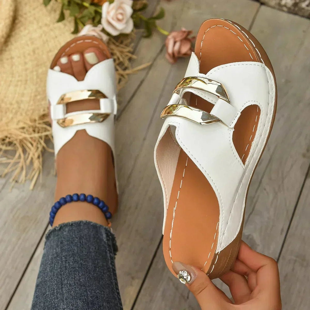 Lina | Supporting Wedge Heel sandals™ - ByClothique