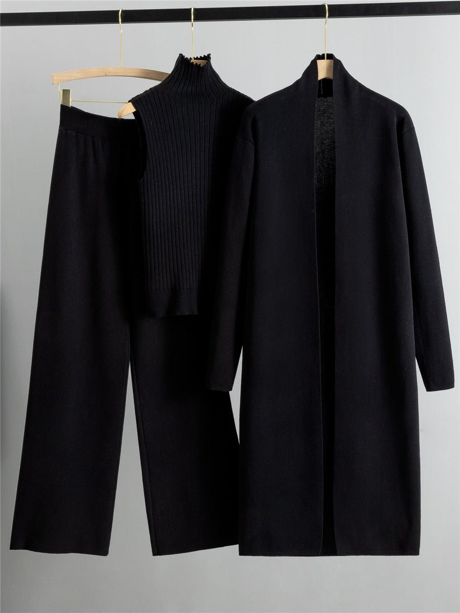 Luxury Three - Piece Knitwear Set - ByClothique