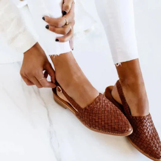 Lyn | Artisan Crafted Flat Sandals™ - ByClothique