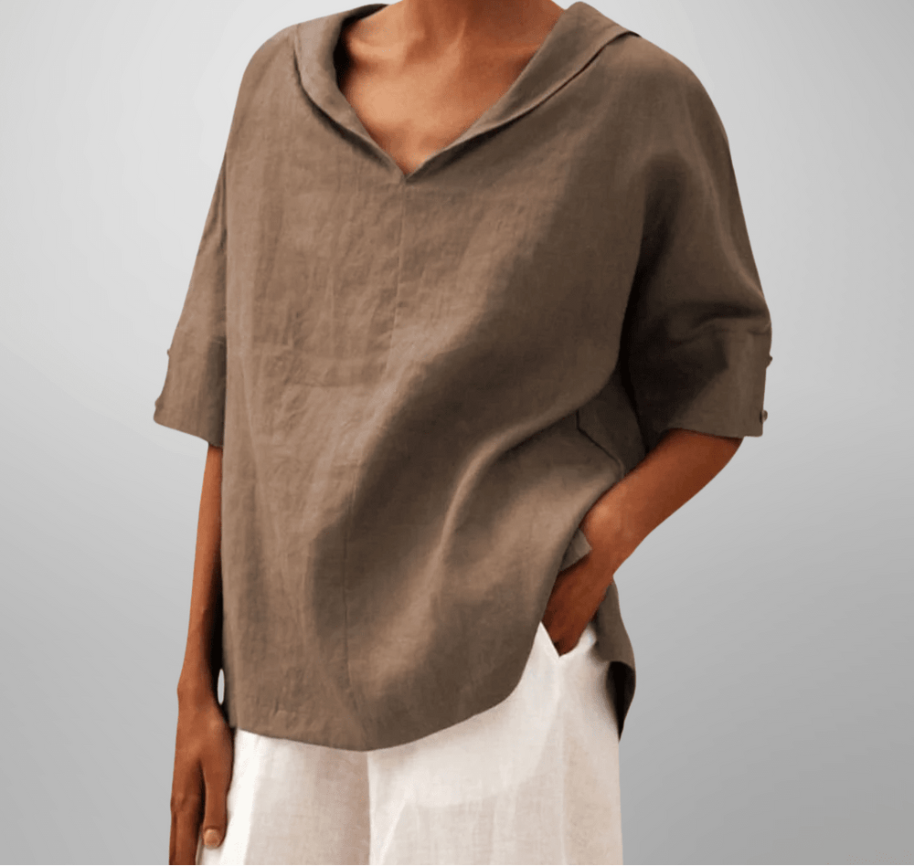 Marena | Effortlessly Flattering Blouse - ByClothique