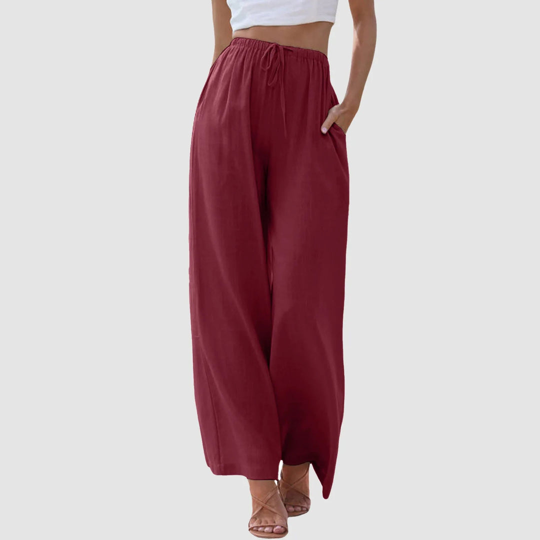 MARIANNE™ – Casual Spring Wide Leg Trousers - ByClothique
