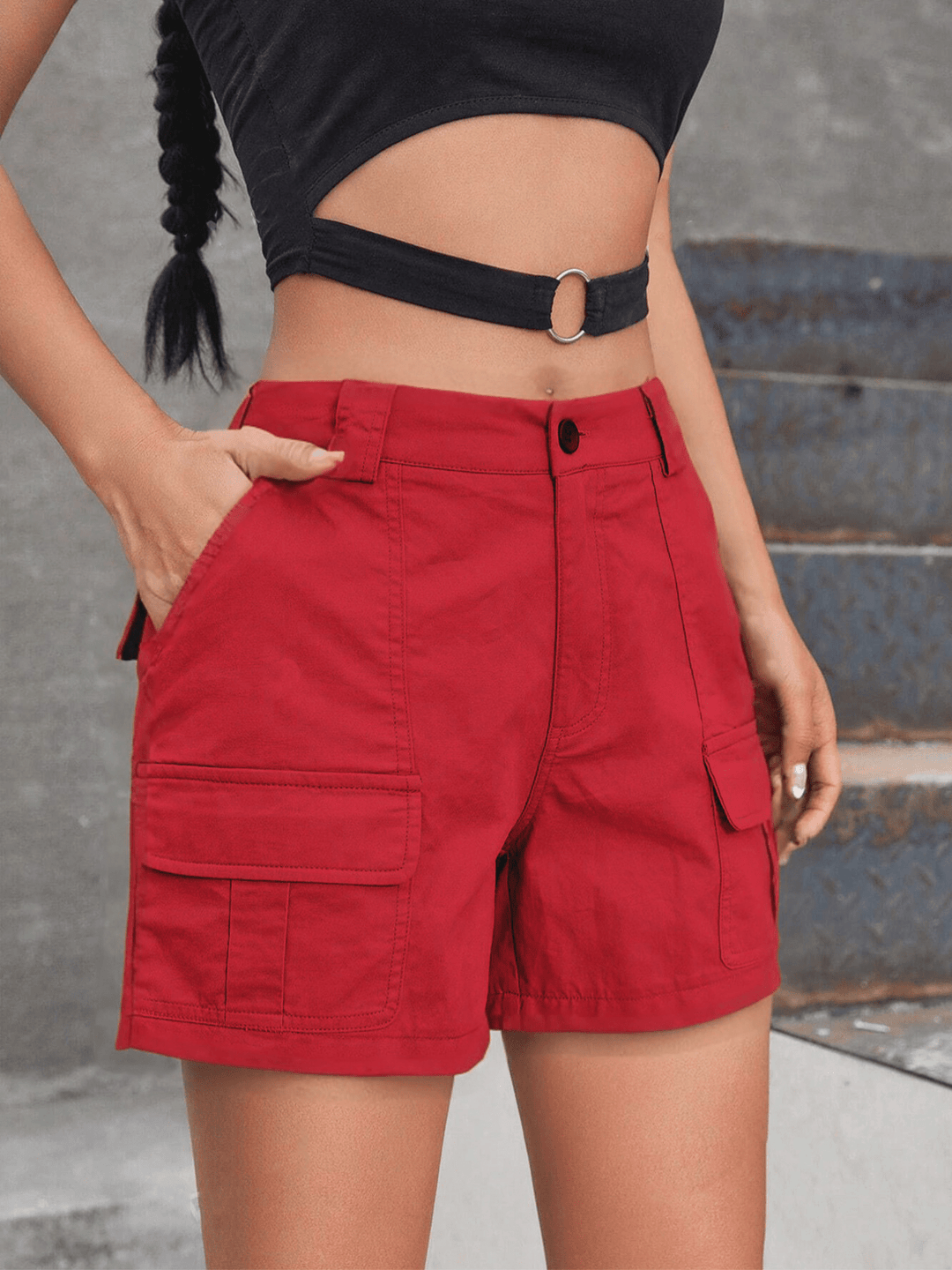 MARISOL™ - Comfy Cargo Shorts - ByClothique