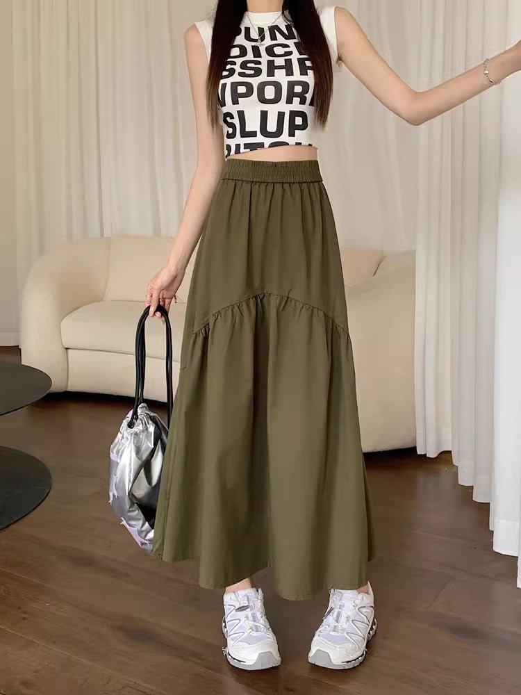 MARJOLAINE™ – Modern Casual Long Skirt - ByClothique