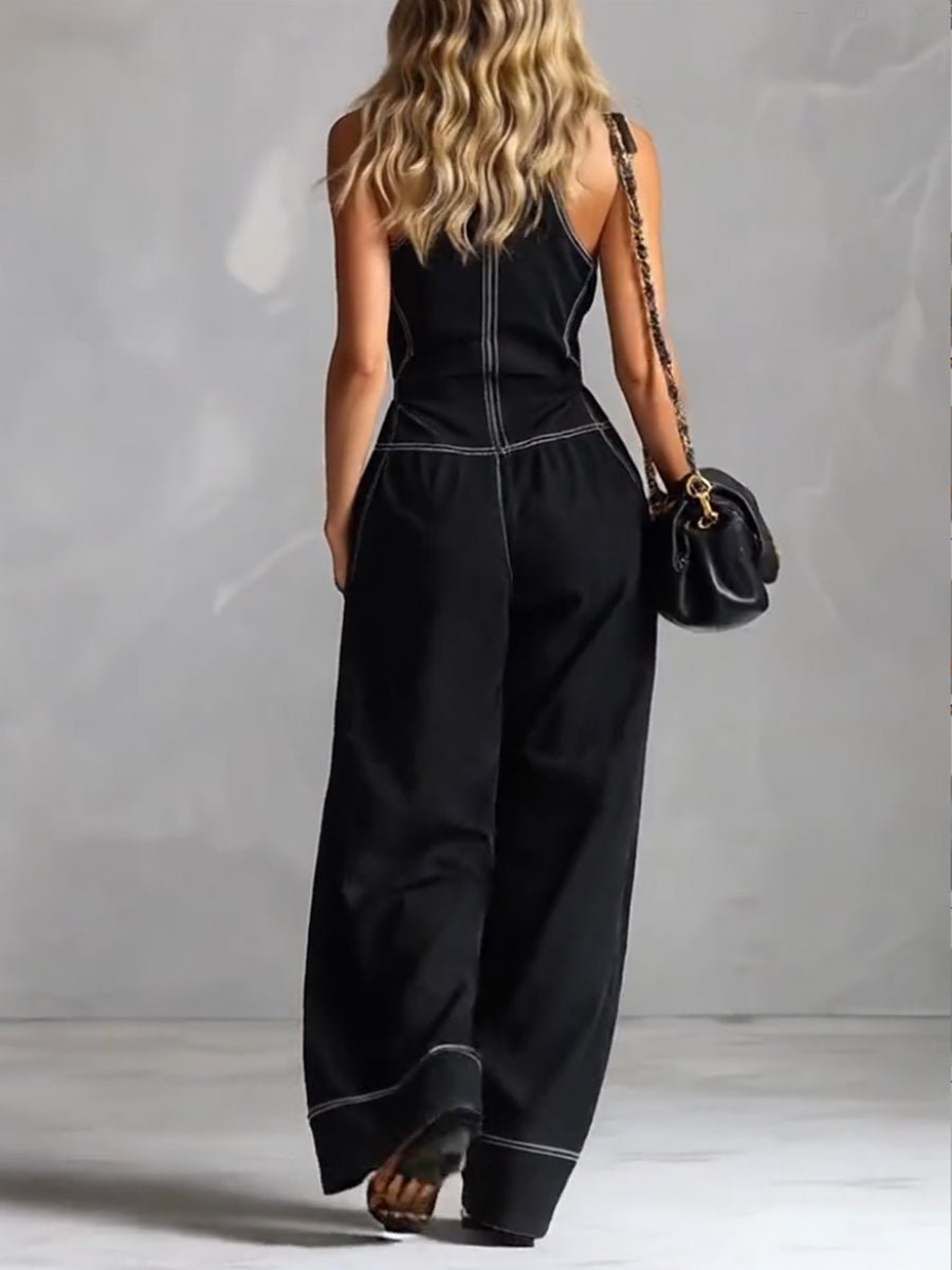 Melissa | Elegant Sleeveless Jumpsuit - ByClothique