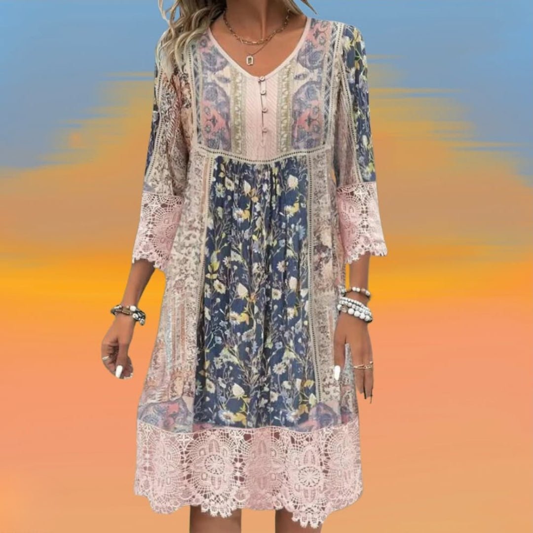 Naya | Boho Luxe Dress - ByClothique