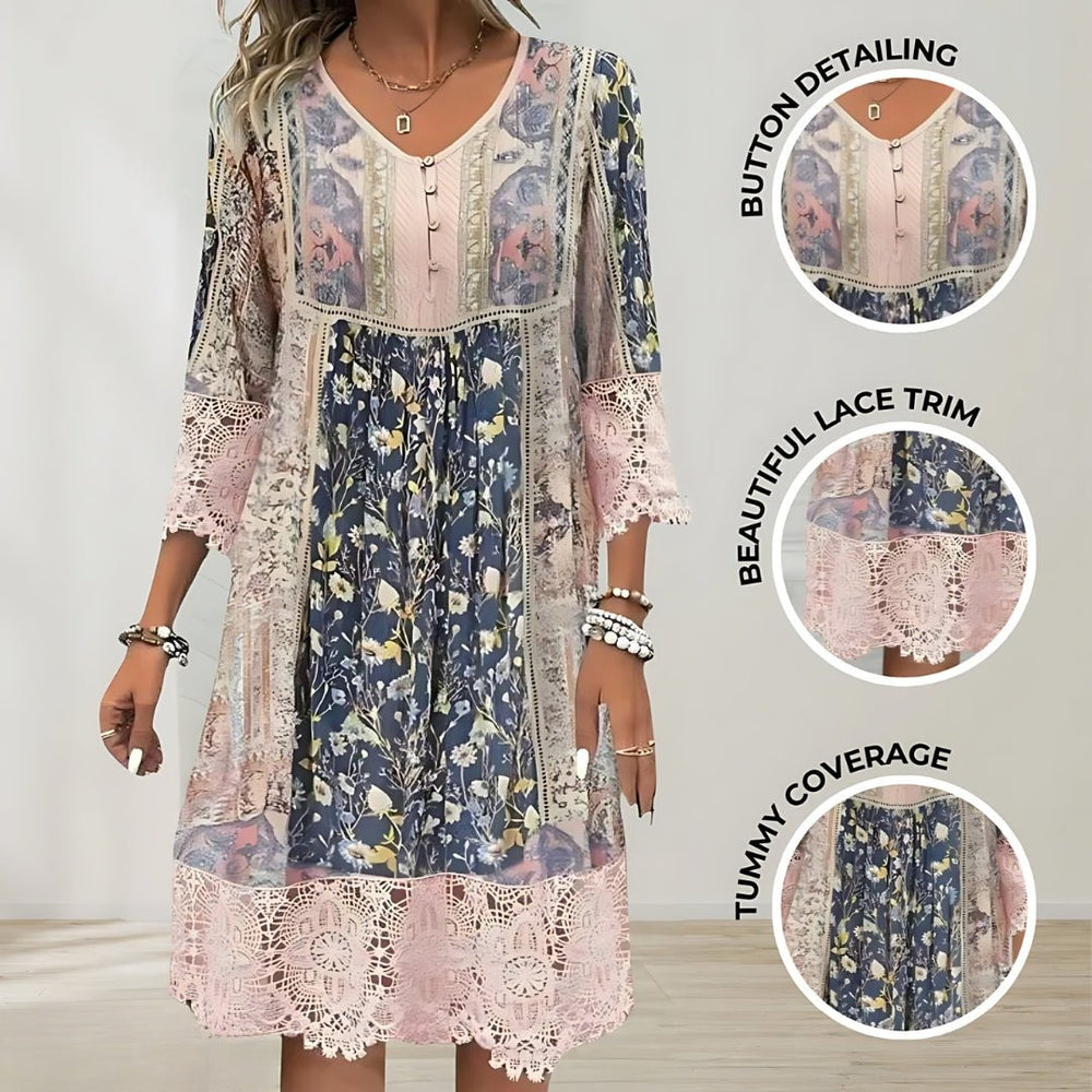 Naya | Boho Luxe Dress - ByClothique