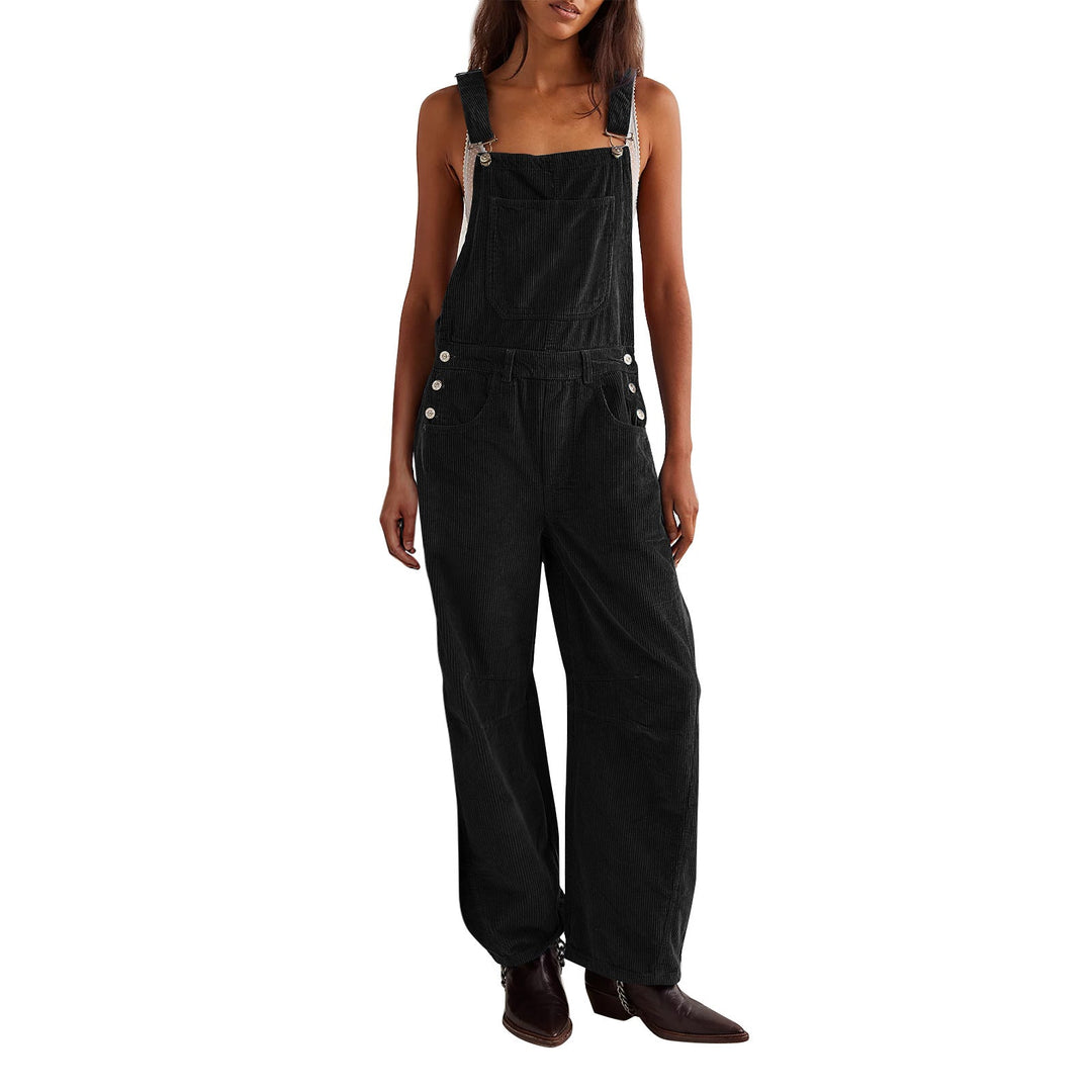 PANIZ™ - Vintage Overalls Wide - Leg Adjustable Jumpsuit - ByClothique