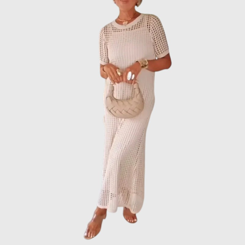 Leucosiaia - Cut-Out Long Maxi Dress