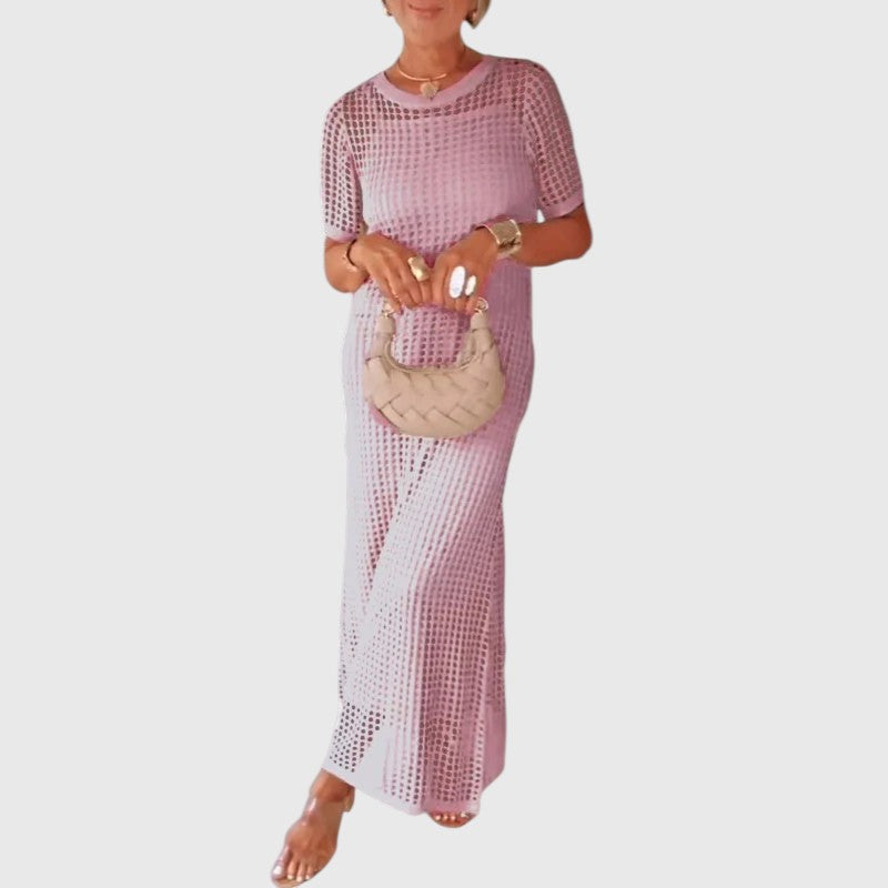 Leucosiaia - Cut-Out Long Maxi Dress