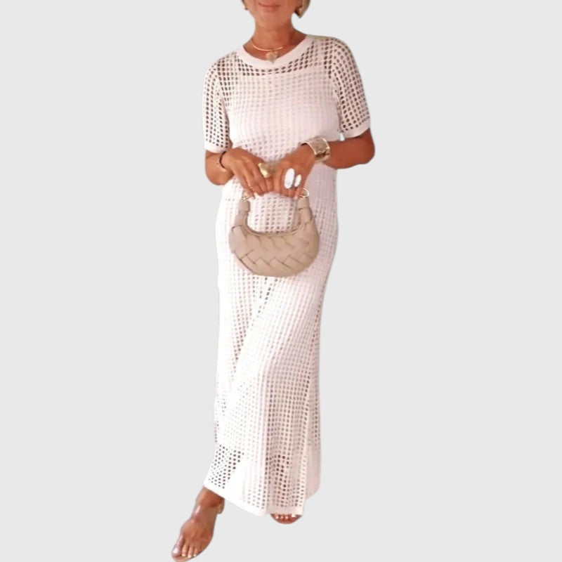 Leucosiaia - Cut-Out Long Maxi Dress