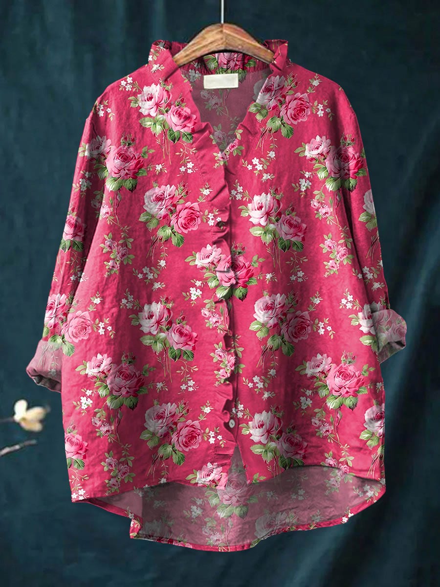 Tara Linen Blouse - ByClothique
