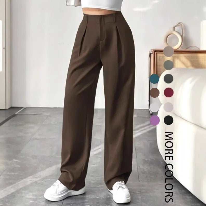 TURNI™ - Casual High Waist Wide Leg Pants - ByClothique