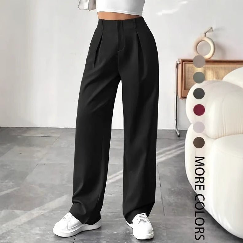 TURNI™ - Casual High Waist Wide Leg Pants - ByClothique