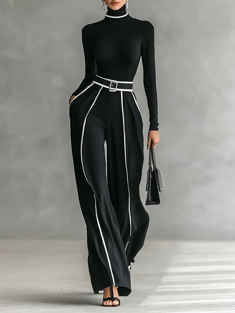 Vera™ Elegant Set with Contrast Details - ByClothique